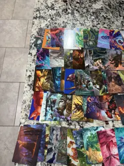 Magic The Gathering Huge Art Card Lot Collection Signed And Unsigned - Image 2