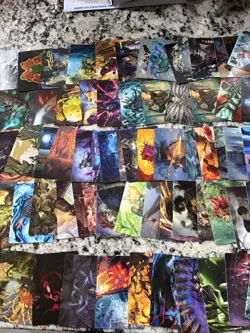 Magic The Gathering Huge Art Card Lot Collection Signed And Unsigned - Image 4