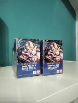🌊One Piece Card Game: Double Pack Set (DP-09): The Azure Sea's Seven TCG 🌊 - Image 1