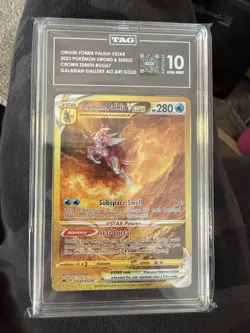 Origin Forme Palkia VSTAR GG67/GG70 Secret Rare Pokemon TCG Card - TAG 10 - Image 1