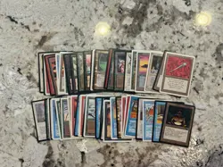 Mtg Legends Dark Revised Lot x50 - Magic The Gathering Old Card Lot MP - Image 1