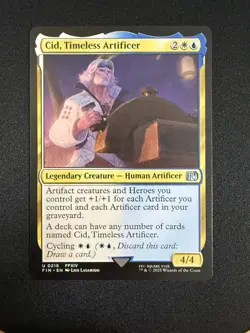 Cid, Timeless Artificer (216) - Final Fantasy (Magic the Gathering) NM - Image 1
