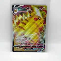 JUMBO Pikachu VMAX SWSH286 - Crown Zenith Pokemon TCG Card Black Star Promo - NM - Image 1