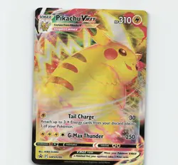 Pikachu VMAX SWSH286 - Crown Zenith Pokemon TCG Card Black Star Promo - NM - Image 1