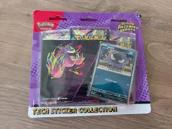 Pokemon TCG Ascended Heroes Tech Sticker Collection GASTLY👻🎊New Sealed 3-Pack - Image 1