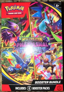 Pokemon TCG: Phantasmal Flames Factory Sealed Booster Bundle Box Factory Sealed - Image 1