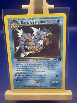 Dark Gyarados Holo | Team Rocket Set | 8/82 | Pokemon TCG WOTC Vintage MP - Image 1