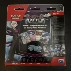 Pokemon TCG Rival Battle Deck Steven - Ready to Play - New Sealed - Image 2