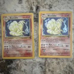 Pokemon TCG Ninetales Holo Rare 2000 Base Set 2 No. 13/130 Near Mint Condition X - Image 1