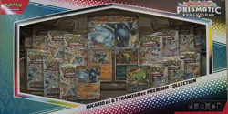 Pokemon Prismatic Evolutions Lucario Ex Tyranitar Ex Premium Collection SEALED - Image 1