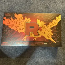 Pokemon TCG Team Rocket's Moltres ex Ultra-Premium Collection Box English 2025 - Image 1