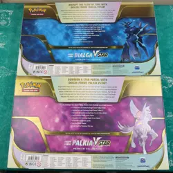Pokemon TCG 2x Origin Forme Palkia & Dialga VSTAR Premium Collection BOX Sealed - Image 2