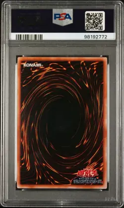 1999 Yu-Gi-Oh! Dark Gray Japanese Volume 1 V1 No Ref Common PSA 9 - Image 2