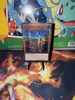 Yugioh Girsu, The Orcust Mekk-knight 25th Stamp Quarter Century Secret Rare NM - Image 1