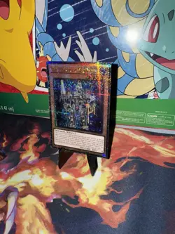 Yugioh Girsu, The Orcust Mekk-knight 25th Stamp Quarter Century Secret Rare NM - Image 3