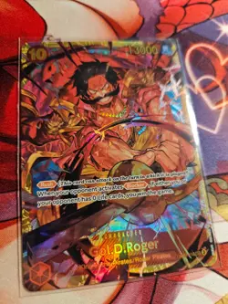 One Piece TCG - Gol D Roger OP09-118 SEC Emperors in the New World - Image 1