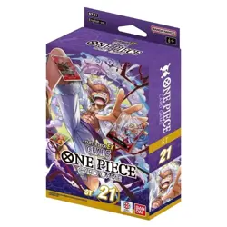 ONE PIECE TCG: GEAR5 STARTER DECK EX 21 (ST-21) FACTORY SEALED ENGLISH - Image 1