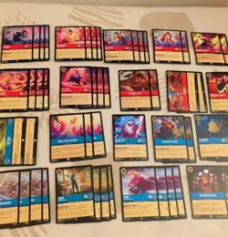 Disney Lorcana Ruby Sapphire Custom Deck Fabled Rotation Ready - Image 2