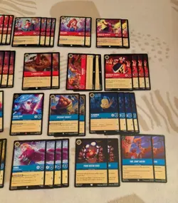 Disney Lorcana Ruby Sapphire Custom Deck Fabled Rotation Ready - Image 4