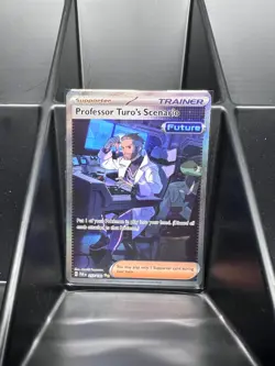 Professor Turo's Scenario Paradox Rift Illustration Card 257/182 Pokemon TCG NM - Image 1