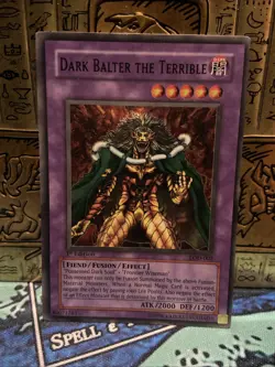 Yugioh - Dark Balter The Terrible - LOD-002 - Super Rare - 1st Edition - (MP) - Image 1