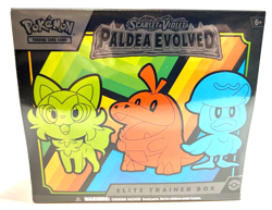 POKEMON ELITE TRAINER BOX ETB GRN PALDEA EVOLVED NEW SEALED AWESOME ! - Image 1