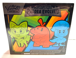 POKEMON ELITE TRAINER BOX ETB GRN PALDEA EVOLVED NEW SEALED AWESOME ! - Image 1