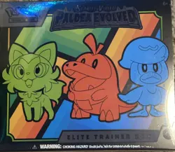 Brand New Paldea Evolved Pokemon TCG Elite Trainer Box ETB Factory Sealed - Image 1