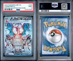 Charizard ex Special Illustration Rare #223/197 Pokemon Obsidian Flames PSA 9 - Image 3