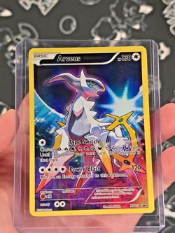 Pokemon Arceus XY116 Black Star Promo Full Art Holo Card 2016 PokemonGenerations - Image 1