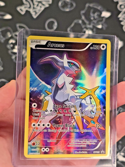 Pokemon Arceus XY116 Black Star Promo Full Art Holo Card 2016 PokemonGenerations - Image 2