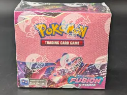 Pokemon TCG Fusion Strike Booster Box 36 Packs Sword & Shield New Factory Sealed - Image 1