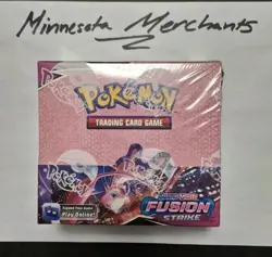 Pokemon TCG Fusion Strike Booster Box 36 Packs Sword & Shield New Factory Sealed - Image 1