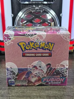 Pokemon - Sword & Shield Fusion Strike Booster Box - Factory Sealed - Image 1