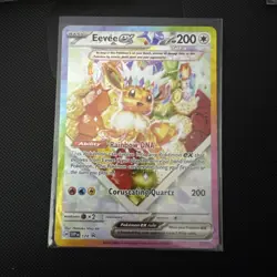 Eevee ex 174 Pokemon TCG Prismatic Evolutions S&V Black Star Promo NM - Image 1