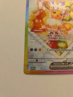 Eevee EX SVP 174 Pokemon TCG S&V Prismatic Evolutions UPC Black Star Promo NM - Image 3