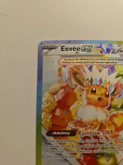 Eevee EX SVP 174 Pokemon TCG S&V Prismatic Evolutions UPC Black Star Promo NM - Image 4