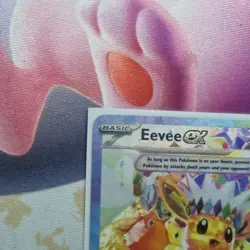 Eevee ex 174 Pokemon TCG Prismatic Evolutions S&V Black Star Promo NM - Image 2