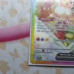 Eevee ex 174 Pokemon TCG Prismatic Evolutions S&V Black Star Promo NM - Image 5