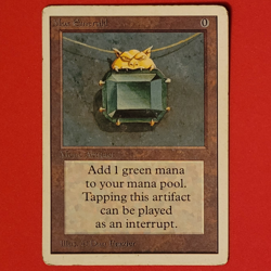 Mox Emerald Magic the Gathering Unlimited Edition Power Nine - Image 1
