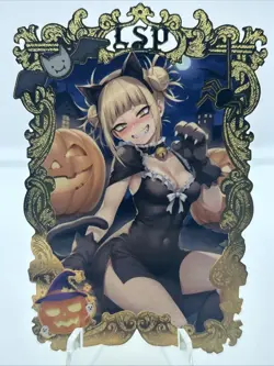 Himiko Toga - My Hero Academia - Goddess Story Gold Metal LSP Card - #/200 - Image 1