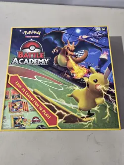 Pokemon Battle Academy Trading Card Board Game Opened But Never Played UnPunched - Image 1