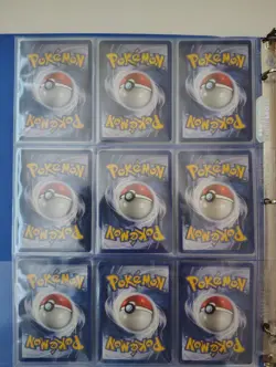 Vintage Pokemon Binder Collection Lot 81 Cards Total All Vintage (12 Holos!) - Image 4
