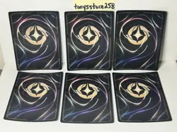 Disney Lorcana TCG D100 Collector's Edition Alt Art Promo Card Set Lot of 6 - Image 2