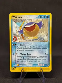 Wailmer 48/109 EX Ruby & Sapphire Pokemon Card e-Series Arita Uncommon MP - Image 1