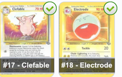 1999 Pokemon JUNGLE Set COMPLETE Unlimited Edition NON HOLO Card Lot 17-64 LP/NM - Image 3