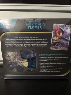 Pokemon TCG Mega Evolution Phantasmal Flames Factory Sealed Elite Trainer Box - Image 3