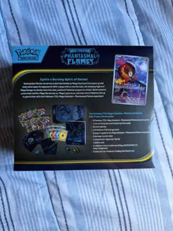 Pokemon TCG Mega Evolution Phantasmal Flames Factory Sealed Elite Trainer Box - Image 2
