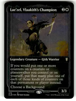 Commander Legends: Battle for Baldur's Gate Lae'zel, Vlaakith's Champion FOIL - Image 1