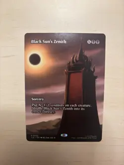Black Sun's Zenith (Borderless) Non-Foil NM- Avatar: The Last Airbender - Image 1